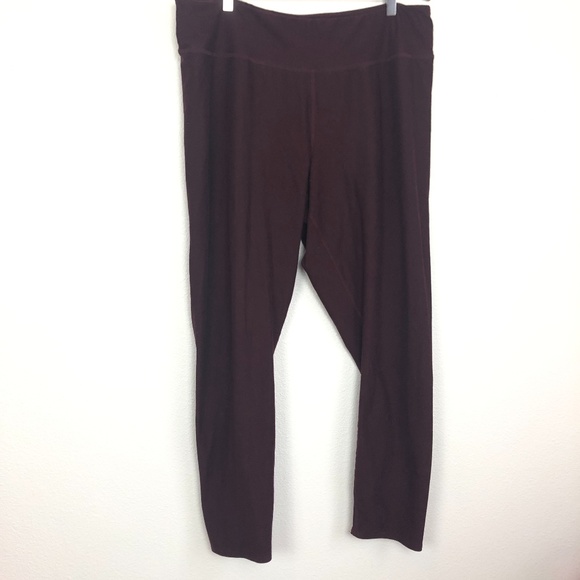Maurices Pants - Maurices maroon leggings size 3X // 1249